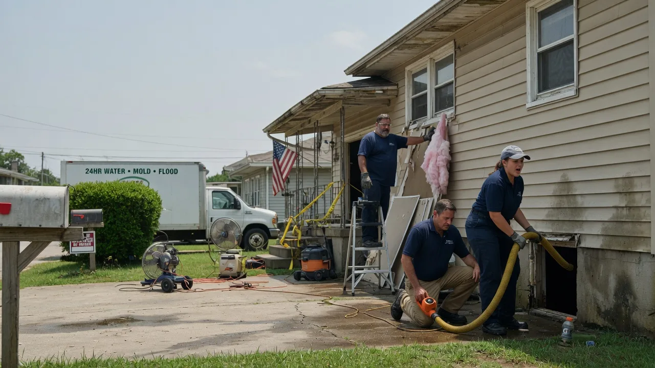 Water Damage Repair in Hanna, OK near me